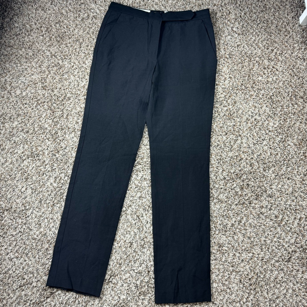 Isabel Marat Wool Linen Blend Trousers